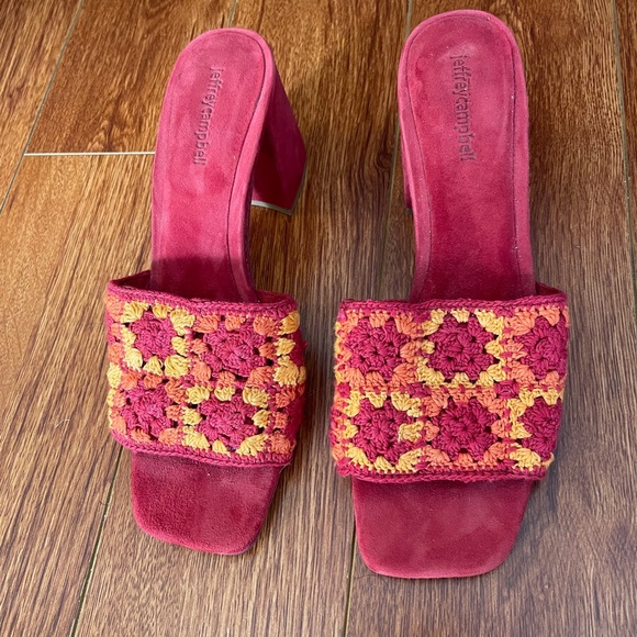 Beautiful Jeffrey Campbell Crochet shoes - Picture 6 of 10